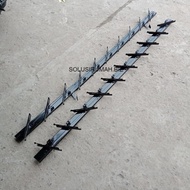 Bingkai Nako 9 daun Jendela Kisi Besi Rangka Kaca Teralis Tralis 9daun