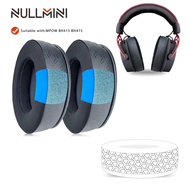 NullMini Replacement Earpads For MPOW BH415 BH473 Headphone Cooling Gel Earmuffs Ear Cover Headband 