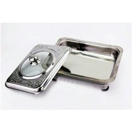 AO 6 PCS FOOD WARMER STAINLESS STEEL SERVICEWARE DINNEWARE HIGH QUALITY