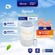 【GRAND LAUNCH】Levoit Sprout Baby Air Purifier | Soothing White Noise | Warm Night Light | H13 TRUE H