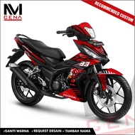 Sticker Decal Supra GTR 150 Fullbody Sticker Supra GTR Striping Supra GTR GFX11