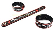 Bullet for My Valentine ริสแบนด์ Wristband คุณภาพต่างประเทศ ส่งออก USA UK และยุโรป มอบให้แฟน คนรัก เ