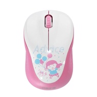 OKER เมาส์ Wireless Optical Mouse (V10) Pink/White