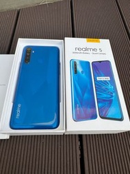 近全新 realme 5 (3G/32GB)8核心處理器 6.5吋大螢幕 (備用機、長輩機、公務機)