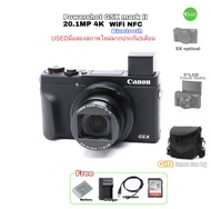 Canon Powershot G5X mark II Pro Camera 20.1MP 4K FHD 120p 5X lens 24-120mm F1.8 กล้องระดับโปร WiFi NFC Used มือสองสภาพใหม่มีประกัน