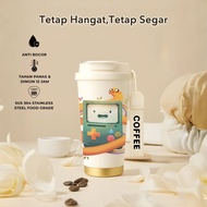 Tumbler BMO Adventure Time Cartoon | 500ml SUS 304 | 100% Leak-Proof | Heat & Cold Resistant 12 Hour