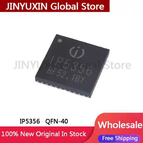 2Pcs IP5356 QFN-40 IC Chip In Stock Wholesale