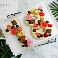 🇸🇬 (SG Seller) 8, 10 or 12 inch Alphabet Transparent Cake Box