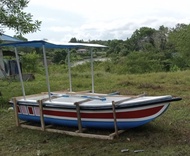perahu dayung fiber glass