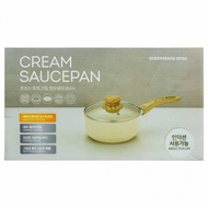 Queensense Rose Cream Saucepan 16cm