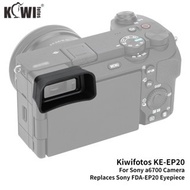 Kiwifotos Camera Viewfinder Eyecup for Sony a6700 Rubber Eyepiece, Replace Sony FDA-EP20