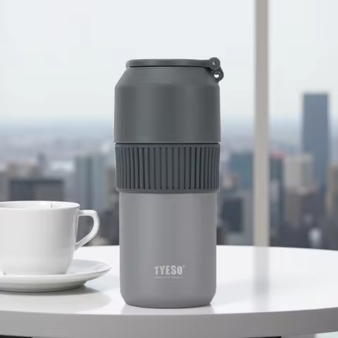 Tyeso High-Performance Insulated Cold Vacuum Flasks Portable Large Capacity Lightweight Tumbler for 
