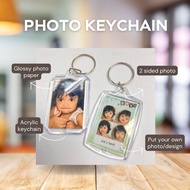 PHOTO KEYCHAIN GAMBAR GANTUNG MURAH CUCI GAMBAR