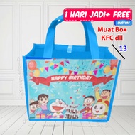 Tas Paling Murah Tas souvenir ultah goodie bag ulang tahun murah tas muat KFC snack ultah tas ulang