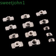 SWEETJOHN Nuts Fasteners M3-M8 Multi Size T-Slot EU Standard Carbon Steel Hardware
