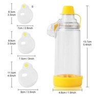 Inhaler Nebulizer Cup Bottle Asthma Inhale Chamber Automizer Spacer Mist Storage Compressor Tank
