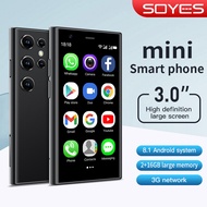 2024 New SOYES S23 PRO Ultra-Thin Mini 3G Smartphone Quad Core 3.0inch HD Screen 2GB RAM 16GB ROM 2MP Rear Camera WIFI Bluetooth GPS Android Dual SIM Small phone