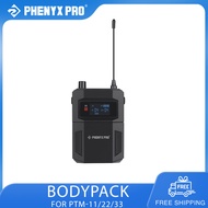 Phenyx Pro UHF MONO Wireless In Ear Monitor System Bodypack Receiver Compatible With PTM-11/22/33
