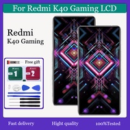 Original AMOLED For Redmi K40 Gaming  LCD Display Touch Screen Replacement