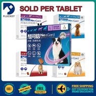 Nexgard and Nexgard Spectra Chewable Anti Ticks and Fleas for Dogs and Puppies 1 Tablet no Box