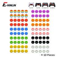 10 Pieces Thumb Stick Grips Controller Joystick Cap Compatible For Nintendo Switch Pro Compatible For Sony Playstation DualSense Dualshock 4 5 PS4 PS5