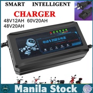 NEW Intelligent Ebike Charger 48V12AH 48V20AH 60V20AH For Battery Lead Acid Battery Charger Smart