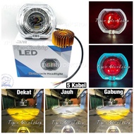 BARU New Projie Biled Cahaya Laser Cut Off Jauh Dekat 30watt Plus