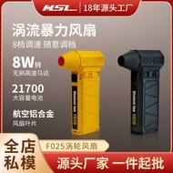 Blower 80k RPM 6000mAh Powerful Car Mini Portable Turbo Fan