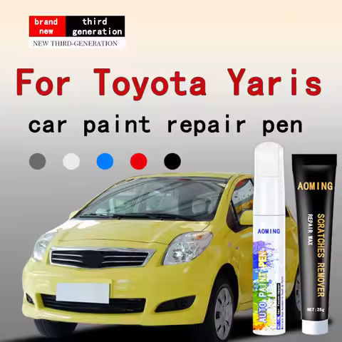For Toyota Yaris 1999-2025 XP90 XP130 XP210 Paint Repair Pen Touch Up Scratch Remover DIY Auto Acces