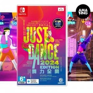 任天堂 - Just Dance 舞力全開 2024》 (簡體中文, 韓文, 英文, 繁體中文, 日文) SWITCH