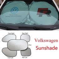 Volkswagen Foldable Sunshade Sun Protection Car Cover for VW Golf 6 MK6 Golf 7 MK7 Tiguan Jetta