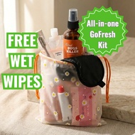 Travel Hygiene Kit | Travel Toiletries Set | Portable Hotel & Flight Essentials | GoFresh Care Kit