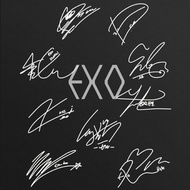 EXO signature EXO-L exol sticker ttd (read description)