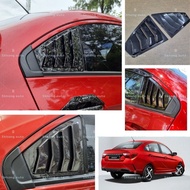 proton saga vvt 2016-2025 carbon fiber triangle louver window cover mustang accessories mc1 mc2 skho