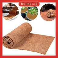 【FEELING】30/40/50x100CM Sheet Coconut Palm Mat Cuttable Floor Mat Door Mat Coir Mat