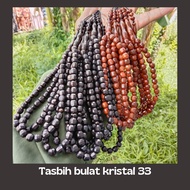 KAYU Wooden Tasbih Kokka Kokka koka Original Original 33-crystal Round model