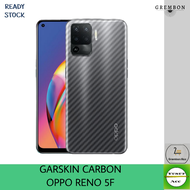 PROMO GARSKIN OPPO RENO 5F SKIN HANDPHONE CARBON 3D