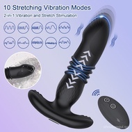 【In stock】Thrusting Anal Vibrator Butt Plug Wireless Remote Anal Buttplug Prostate Massager Dildos Vibrating Adult Toys ALPF