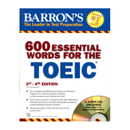 Sách Barrons 600 Essential Words For The toeic Kèm Audio