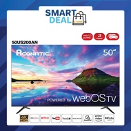 Aconatic Smart TV สมาร์ททีวี 50 นิ้ว รุ่น 50US200AN WebOS TV + รีโมทสั่งการด้วยเสียง 4K HDR As the Picture One