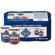 Blue Buffalo Homestyle Recipe Natural Adult Wet Dog Food Variety Pack, Chicken & Beef 12.5 oz cans (