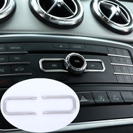 Car Interior Control CD Switch Sequin Cover Trim Accessories For Mercedes Benz CLA GLA B Class A180 