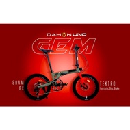 DAHON-UNO 20”451 Gem Folding Bike (Sram GX) 10speed