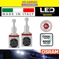 OSRAM LED Bulb 65211CW Italy ( Osram LEDriving HL ) 12V 24V Head Lamp Headlights ORIGINAL H11 H8 H16