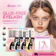 [SHIP ON 24 HOURS] DOROLAB Eyelash Glue-free Eyelash Flower-Serise Tulip False Eyelashes Reusable 11