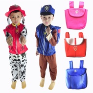 Kids Boys Girls Paw Patrol Costume Marshall Chase Girls Skye Party New Year Cosplay Fancy Outfit