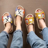 SHIP NEXT DAY!! YEEZY SLIDE KAWS SpongeBob sandals and slippers men and women unisex Sesame Street b