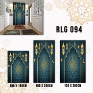 Stiker Dekorasi Musholla / Mihrab  Dekorasi dinding ruang Musholla Rumah Kantor dll / Sticker Vinyl 