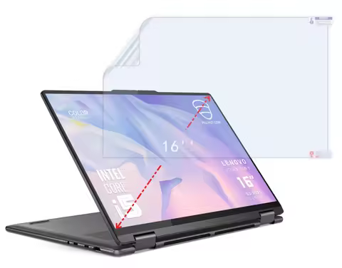 2PCS Ultra Clear / Matte Screen Protector Soft Protective Film For Lenovo Yoga 7i Gen 8 16 2023 / Yo