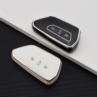 Volkswagen VW Car Key Case Seat Skoda Key Cover Shell For Golf 8 MK8 Octavia Leon MK4 Key Fob Protec